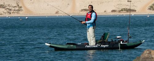 Kayak sit-on-top - 385fta FastTrack™  - SeaEagle.com - gonfiabile / da pesca / da mare