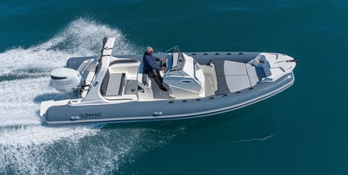 Gommone multiscafo - EUFORIA 790 - Lomac - fuoribordo / con scafo rigido / RIB