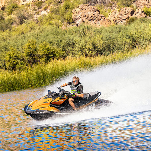 Moto d'acqua seduto - ULTRA® 160LX-S - Kawasaki - tre posti / 160 cv / a 4 tempi