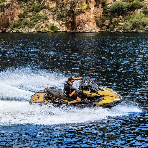 Moto d'acqua seduto - ULTRA® 160LX - Kawasaki - tre posti / 160 cv / a 4 tempi
