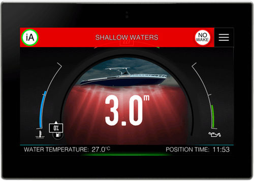 Schermo per barca - Control display 5.0 - Rim Drive Technology - multifunzione / 5" / touch screen