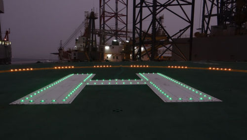 Luce di segnalazione per nave - Pharodeck­­™ - PHAROS MARINE AUTOMATIC POWER - per eliporto / preassemblata