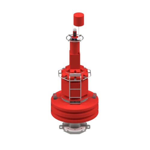 Boa di delimitazione - PMB1800RM - PHAROS MARINE AUTOMATIC POWER - di ancoraggio / in schiuma di poliuretano / in acciaio