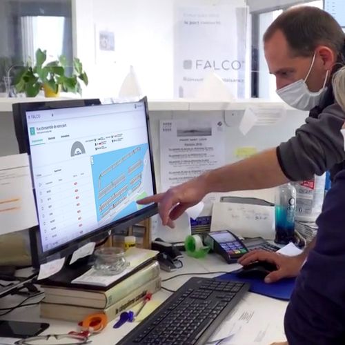 Software di monitoraggio - Falco - di gestione / marino / portuale