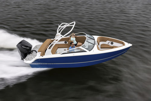 Runabout fuoribordo - H1 OB - Four Winns - open / con dual console / bow-rider