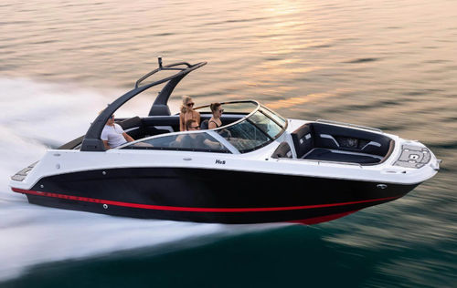 Deck boat entrobordo - HD5 - Four Winns - open / con dual console / bow-rider