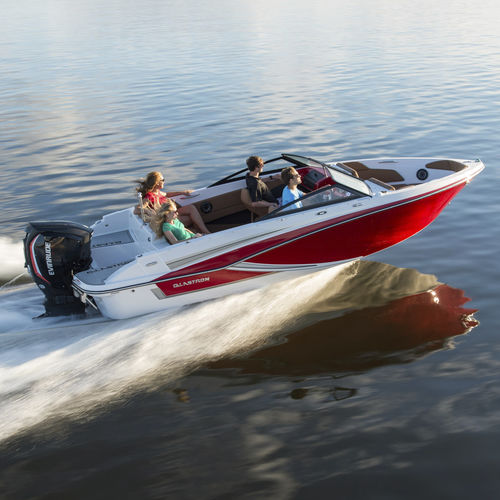 Runabout fuoribordo - GT 200 - Glastron - bow-rider / con dual console / da wakeboard
