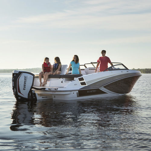 Runabout fuoribordo - GT 240 - Glastron - bow-rider / con dual console / da wakeboard