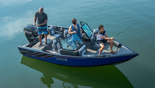 Runabout fuoribordo - FS 1700 - Lowe - con dual console / open / da sci nautico