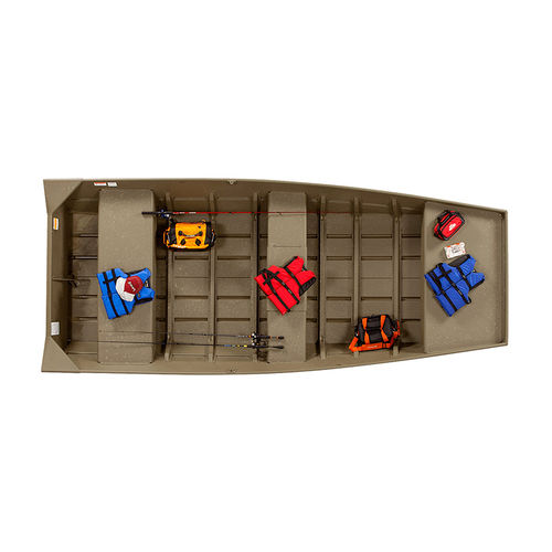 Jon boat fuoribordo - L1448  - Lowe - open / da pesca sportiva / in alluminio