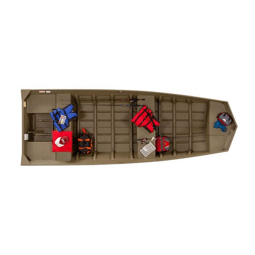 Jon boat fuoribordo - L1440M  - Lowe - open / da pesca sportiva / in alluminio