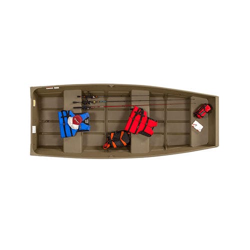 Jon boat fuoribordo - L1032 - Lowe - open / da pesca sportiva / in alluminio