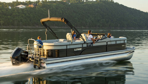 Pontoon boat fuoribordo - SS250 WS - Lowe - tri-tube / open / in alluminio