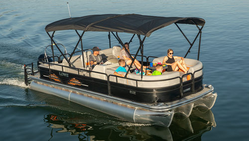 Pontoon boat fuoribordo - SS230 RFL - Lowe - tri-tube / open / sportivo