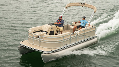 Pontoon boat fuoribordo - Ultra 180  - Lowe - open / con console laterale / da crociera