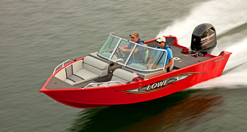 Runabout fuoribordo - FS 165 - Lowe - con dual console / da sci nautico
