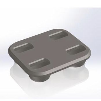 Punto di ancoraggio per container - DF-74(25)-V - International Lashing Systems