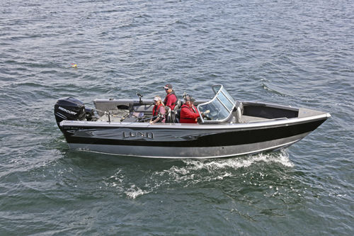 Runabout fuoribordo - 2275 BARON - Lund - con dual console / bow-rider / da pesca