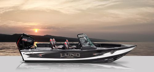 Runabout fuoribordo - 1875 PRO-V LIMITED - Lund - con dual console / bow-rider / da pesca sportiva