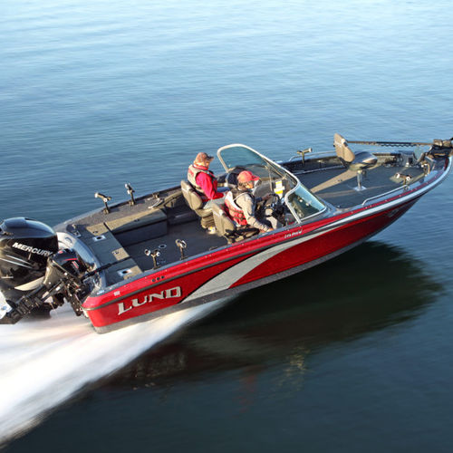 Runabout fuoribordo - 219 PRO-V GL - Lund - con dual console / bow-rider / da pesca