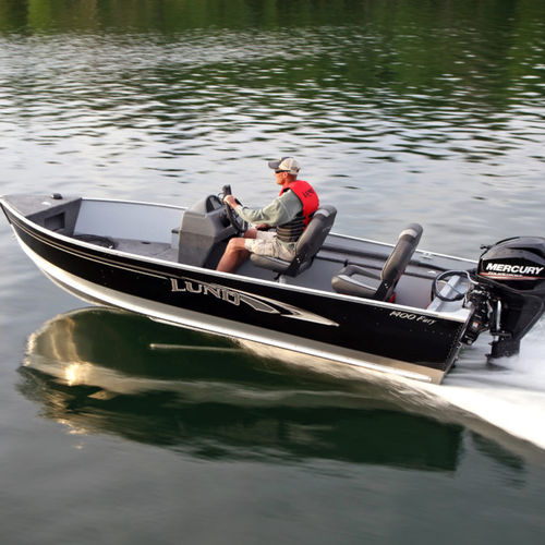 Lancia fuoribordo - 1400 FURY - Lund - open / con console laterale / da pesca sportiva