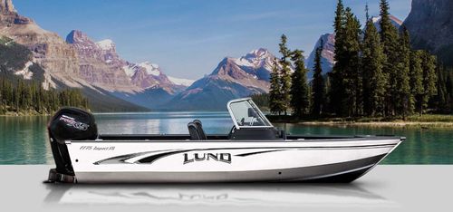 Runabout fuoribordo - 1775 IMPACT XS - Lund - con dual console / bow-rider / da sci nautico