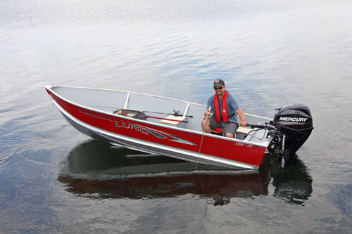 Lancia fuoribordo - SSV-14 - Lund - da pesca sportiva / in alluminio / max. 4 persone