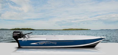 Lancia fuoribordo - WC-14 - Lund - da pesca sportiva / in alluminio / max. 4 persone