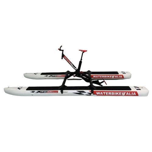 Bicicletta acquatica monoposto - DESFROS RACE - WATERBIKE ITALIA - in alluminio / bianca / gonfiabile