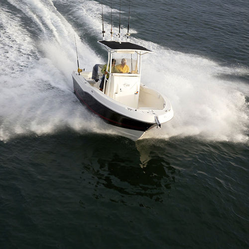 Barca open fuoribordo - 200 CC OB - Striper Boats - da pesca sportiva / max. 8 persone / con T-top