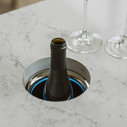 Glacette per bottiglia integrata - PLUS - Kaelo Ltd - per yacht / con lampada a LED