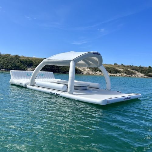 Gioco acquatico con piattaforma - Picnic Bana™ - AquaBanas - per base turistica sportiva / gonfiabile