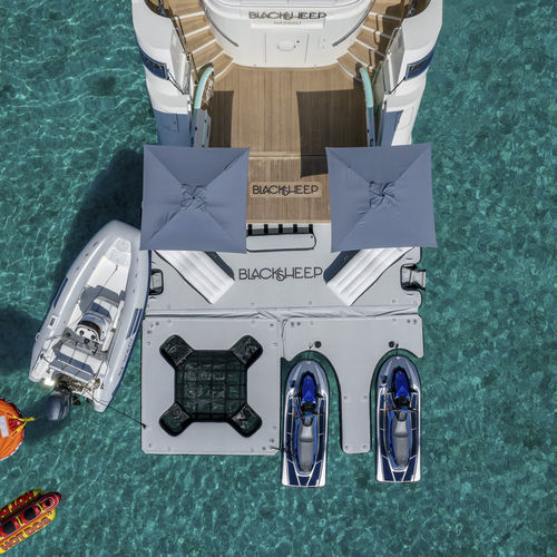 Gioco acquatico con piattaforma - Kiddie Bana™ - AquaBanas - per yacht / gonfiabile