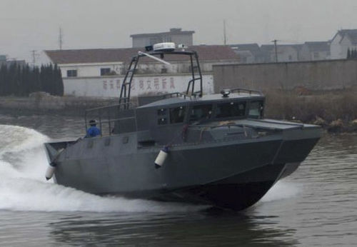 Barca professionale patrol boat - 13 COMBAT  - Arma Craft - entrobordo a idrogetto / in alluminio