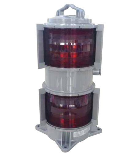 Luce di navigazione per nave - NB-AP2 - SANSHIN ELECTRIC CORPORATION - portuale / a incandescenza / rossa