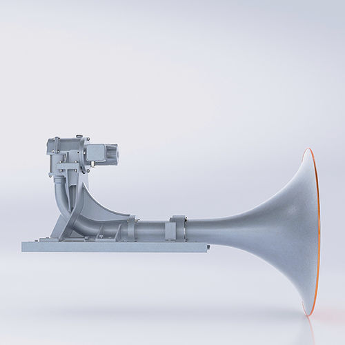 Tromba elettrico a pistoni - ZET-Horn 70 AC - ZÖLLNER Signal GmbH - per navi > 200 m / IP56