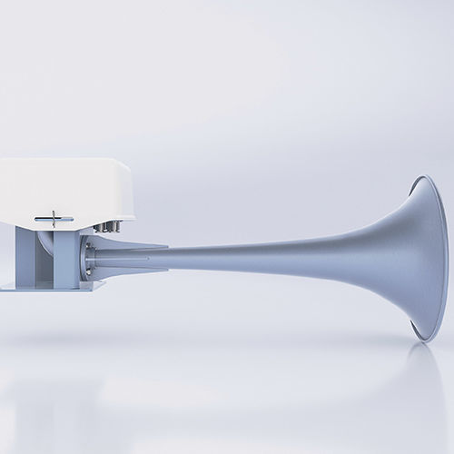 Tromba pneumatica - Makrofon M125/130b ZVE(E)H - ZÖLLNER Signal GmbH - per navi > 75 m e < 200 m / IP56 / di emergenza