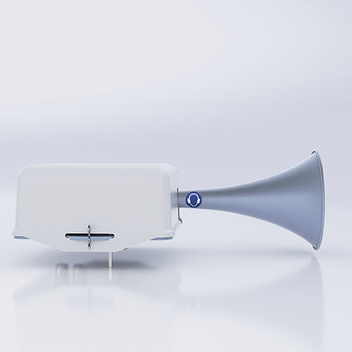 Tromba pneumatica - Makrofon M75F/370 ZVE(E)H - ZÖLLNER Signal GmbH - per navi > 20 m e < 75 m / IP56 / di emergenza