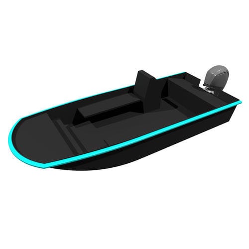 Barca open fuoribordo - 580 Skiff - ARMEN  Initiative - elettrica / diesel / con scafo planante