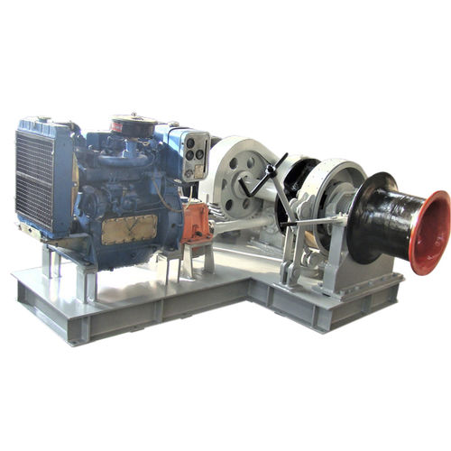 Salpa ancora con motore diesel - Zhongyuan Ship Machinery Manufacture (Group) Co., - per barca / per nave / orizzontale