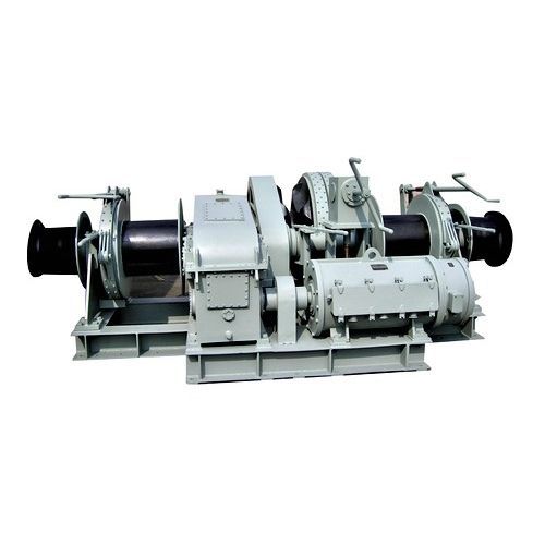 Argano per nave - Zhongyuan Ship Machinery Manufacture (Group) Co., - di ormeggio / con motore elettrico / a doppio tamburo