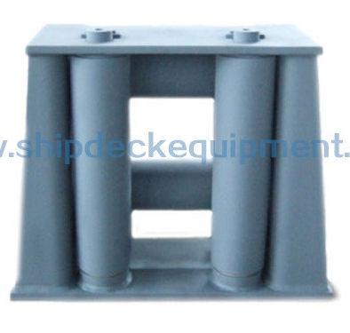 Passacavo per nave - CB/T 3062 B - Zhongyuan Ship Machinery Manufacture (Group) Co., - a rulli / a doppia puleggia / in acciaio inossidabile