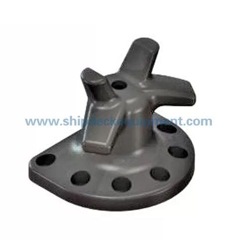 Bitta per nave - Staghorn - Zhongyuan Ship Machinery Manufacture (Group) Co., - per terminale portuario / in ghisa di acciaio / in ghisa