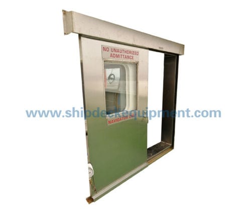 Porta per nave - Sound Proof - Zhongyuan Ship Machinery Manufacture (Group) Co., - scorrevole / a tenuta stagna / in alluminio