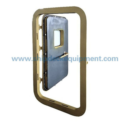 Porta per nave - Zhongyuan Ship Machinery Manufacture (Group) Co., - a tenuta stagna / A60 / in acciaio inossidabile