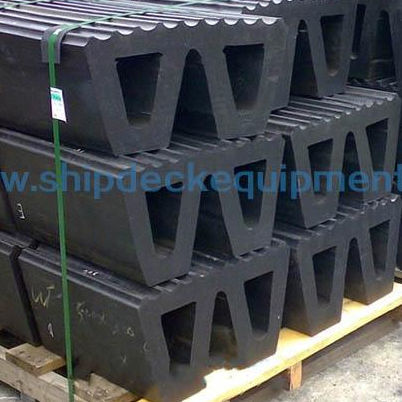 Parabordi per porto - Zhongyuan Ship Machinery Manufacture (Group) Co., - per banchina / di tipo W / nero
