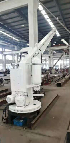 Gruetta per zattera di salvataggio - JYRH21 - Zhongyuan Ship Machinery Manufacture (Group) Co., - idraulica / girevole