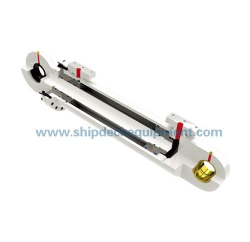 Martinetto per nave - Zhongyuan Ship Machinery Manufacture (Group) Co., - idraulico / per timoneria