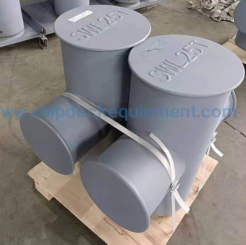 Bitta per terminale portuario - JIS F 2804-1976 - Zhongyuan Ship Machinery Manufacture (Group) Co., - per nave / a croce