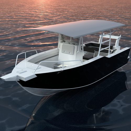 Barca professionale barca da lavoro - KV-230 - Kinocean® Boat - barca utilitaria / peschereccio a strascico / barca ausiliare per pesca professionale